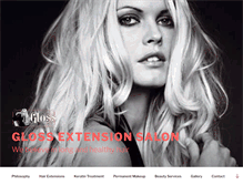 Tablet Screenshot of extensionsbyreneecerro.com